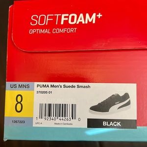 Puma mens suede smash size 8 NWT